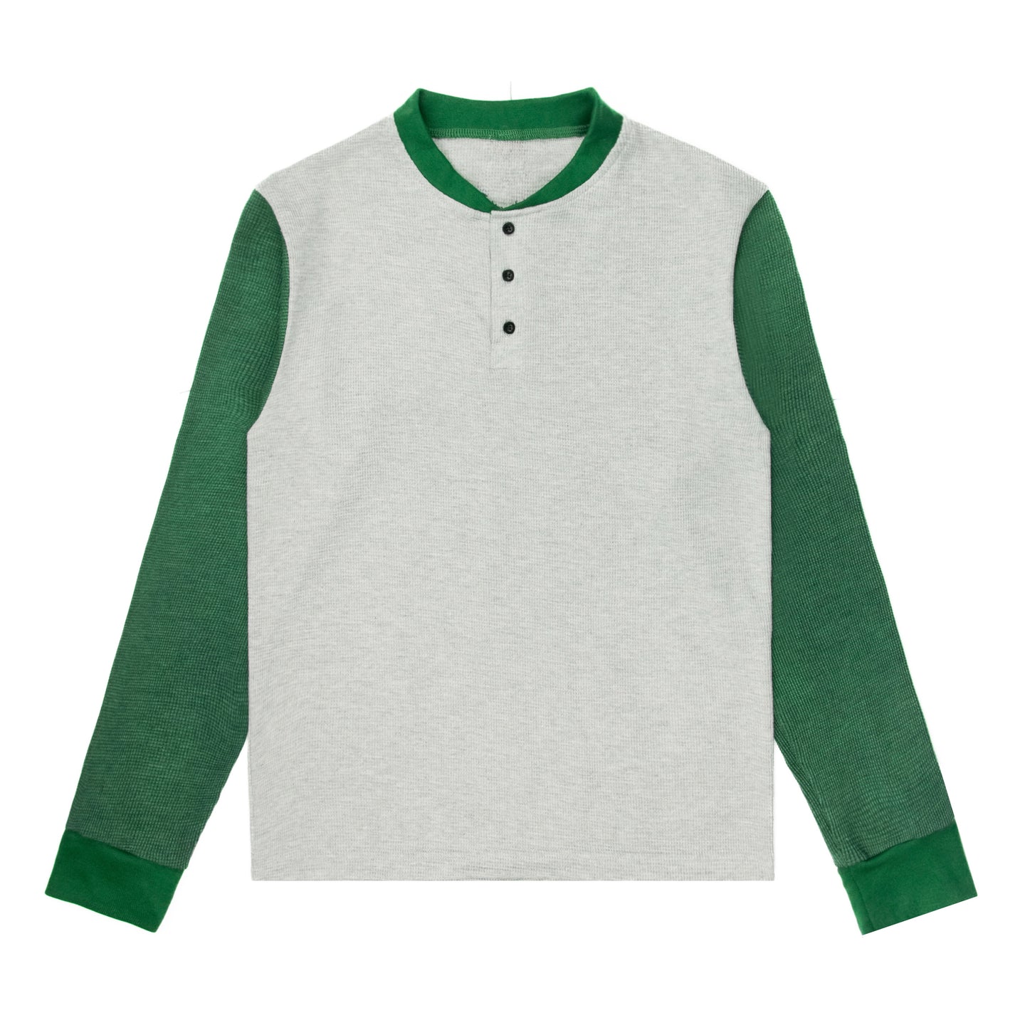 Knit Henley (Green)
