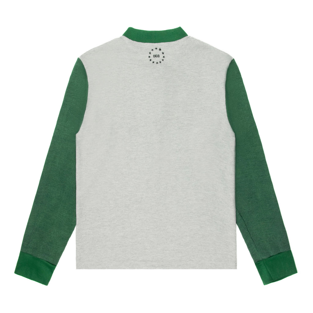 Load image into Gallery viewer, Knit Henley (Green)

