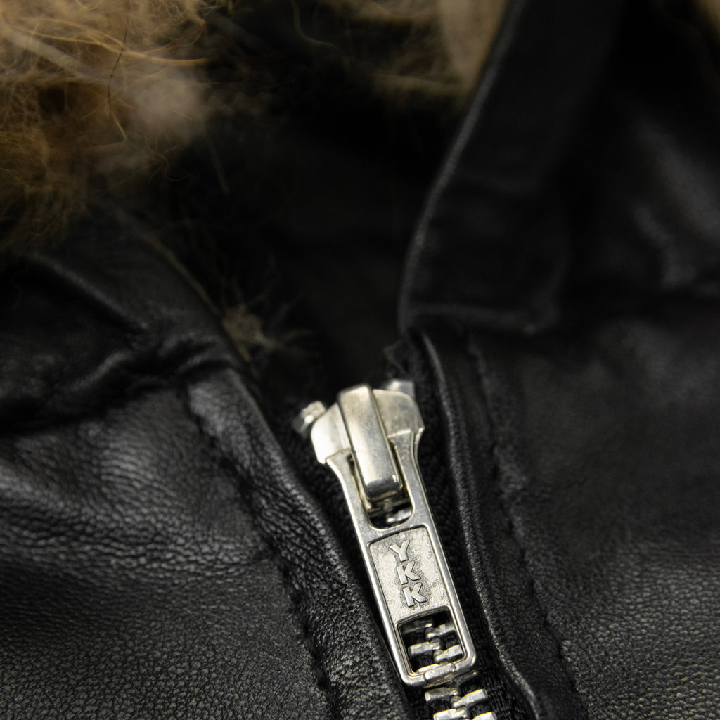 Load image into Gallery viewer, CARTER LEATHER BOMBER
