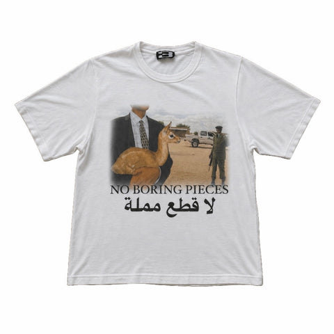 BABY ALPACA INSIDE OUT TEE