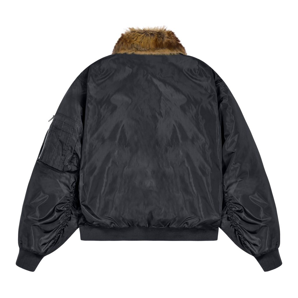 Load image into Gallery viewer, HUNTER BOMBER JACKET (BLACK)
