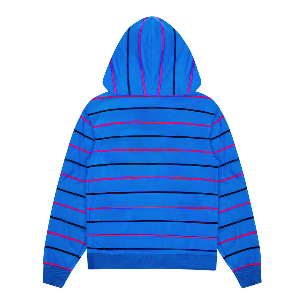 Load image into Gallery viewer, STRIPED POLO HOODIE
